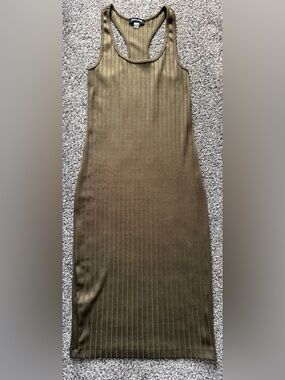 yellow satin midi dress Flora Satin Maxi Dress